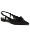 Circus Ny By Sam Edelman Delanie Pointed Toe Slingback Flat In Black