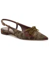Circus Ny By Sam Edelman Delanie Pointed Toe Slingback Flat In Multi