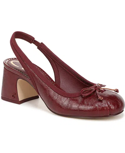 Circus Ny By Sam Edelman Diane Slingback Pump In Burgundy