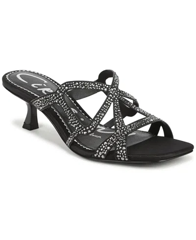 Circus Ny By Sam Edelman Women's Justine Rhinestone Butterfly Dress Sandals In Black