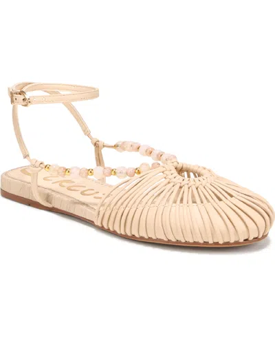 Circus Ny By Sam Edelman Kassie Ankle Strap Flat In Brown