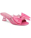 Circus Ny By Sam Edelman Natalina Sandal In Dark Pink Sorbet Satin