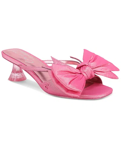 CIRCUS NY BY SAM EDELMAN WOMEN'S NATALINA BOW KITTEN-HEEL DRESS SANDALS