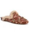 Circus Ny By Sam Edelman Tillie Faux Fur Trim Mule In Brown