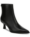 Circus Ny By Sam Edelman Women's Yuki Kitten-heel Pointed-toe Booties In Black Leather
