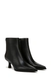 Circus Ny By Sam Edelman Women's Yuki Kitten-heel Pointed-toe Booties In Black Leather