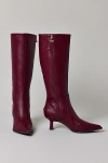Circus Ny By Sam Edelman Yulia Kitten Heel Boot In Chianti, Women's At Urban Outfitters In Animal Print