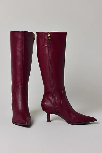 Circus Ny By Sam Edelman Yulia Kitten Heel Boot In Chianti, Women's At Urban Outfitters In Animal Print
