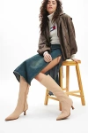 Circus Ny By Sam Edelman Yulia Kitten Heel Boot In Neutral, Women's At Urban Outfitters