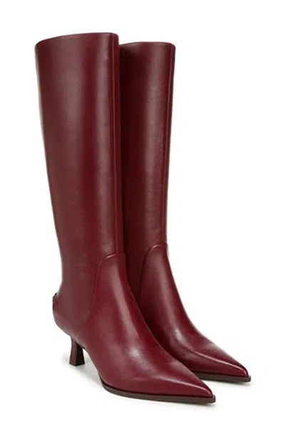 Circus Ny By Sam Edelman Yulia Pointy Toe Knee High Boot In Burgundy
