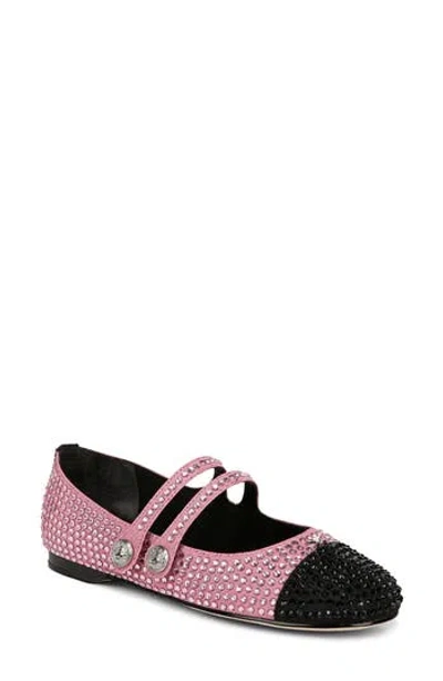 Circus Ny By Sam Edelman Zoey Cap Toe Mary Jane Flat In Pink