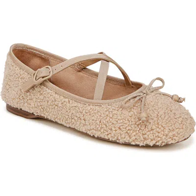 Circus Ny By Sam Edelman Zuri Ballet Flat In Biscuit Shearling