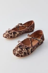 CIRCUS NY BY SAM EDELMAN CIRCUS NY BY SAM EDELMAN ZURI BALLET FLAT IN BROWN, WOMEN'S AT URBAN OUTFITTERS
