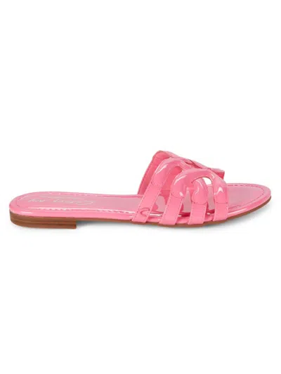 Circus Ny Women's Cat Strappy Flats In Pink