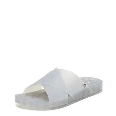 Circus.ny Circus Ny By Sam Edelman Jaylee Sandal Women's 5 Silver Cross Strap Slide Khd442