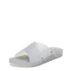Circus.ny Circus Ny By Sam Edelman Jaylee Sandal Women's 5 Silver Cross Strap Slide Khd442 In Silver