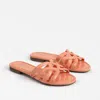 Shop Circus.ny Women's Cat Slide Sandals In Tangerine In Multi