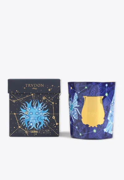 Cire Trudon Luna Holiday Scented Candle In Blue