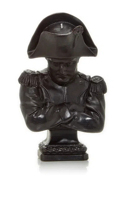 Cire Trudon Napoleon Wax Bust Candle In Black