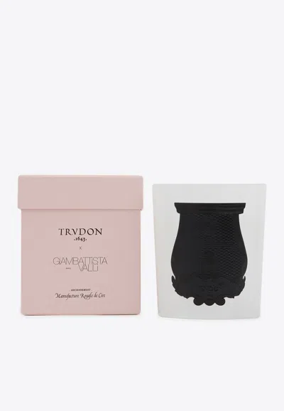 Cire Trudon X Giambattista Valli Rose Poivrée Scented Candle In White