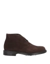 Ciro Lendini Man Ankle Boots Dark Brown Size 9 Soft Leather