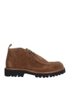 Ciro Lendini Man Ankle Boots Khaki Size 9 Leather In Beige
