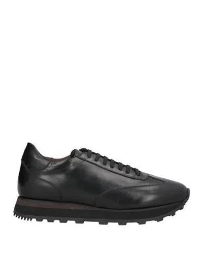 Ciro Lendini Man Lace-up Shoes Black Size 9 Leather