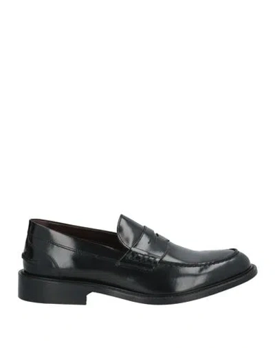 Ciro Lendini Man Loafers Black Size 9 Soft Leather