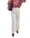 C'isa Anastasia Wide Leg Pants In Cream In White