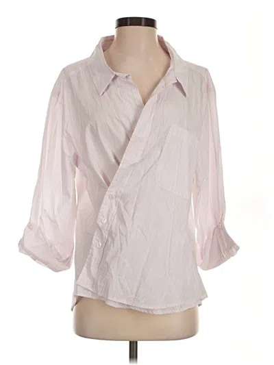 Pre-owned Cissa 3/4 Sleeve Blouse In Pink