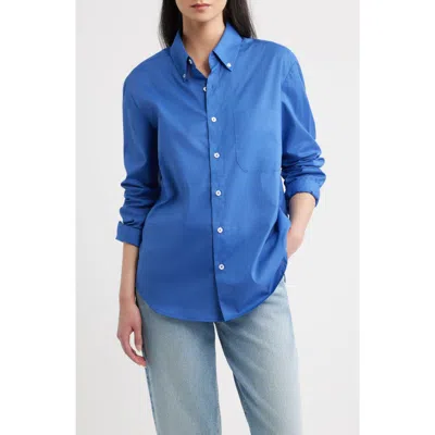 Cissa Cotton Shirt In Blue