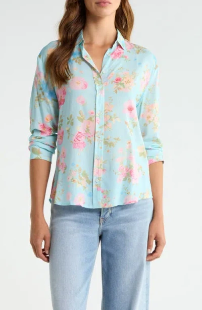 Cissa Floral Button-up Shirt In Multi