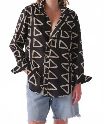 Cissa Kalamkari Print Shirt In Multi