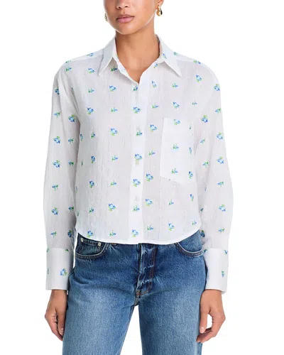 Cissa Long Sleeve The Belle Shirt In White