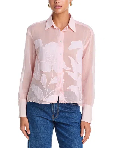 Cissa Long Sleeve The Belle Shirt In Pink