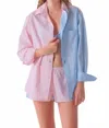 Cissa Lounging Boxer Shorts In Dusty Pink In Pink