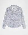 Cissa The Daily Button-front Shirt In Blue