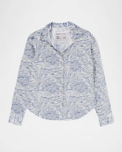 CISSA THE DAILY BUTTON-FRONT SHIRT