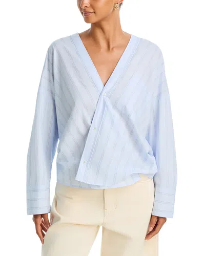 Cissa The Fallback Cotton Shirt In Blue