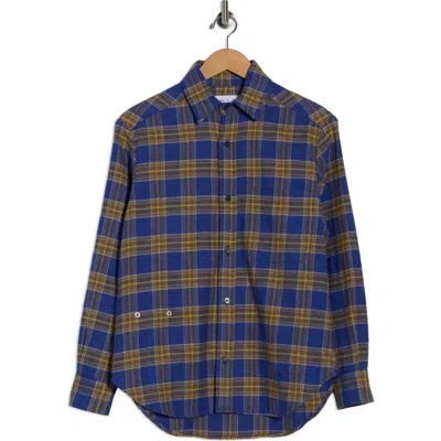 Cissa The Mens Cotton Button-up Shirt In Multi