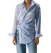 Cissa The Mens Shirt In Core Stripe Scrapp In Multi