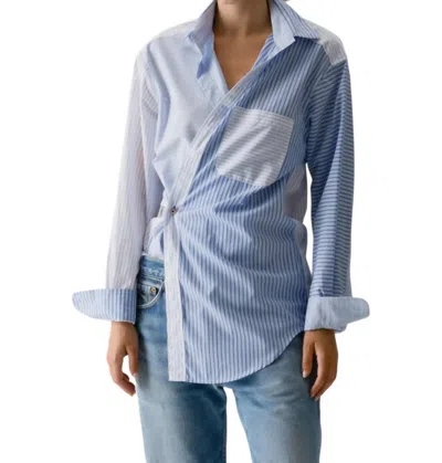 Cissa The Mens Shirt In Core Stripe Scrapp In Multi