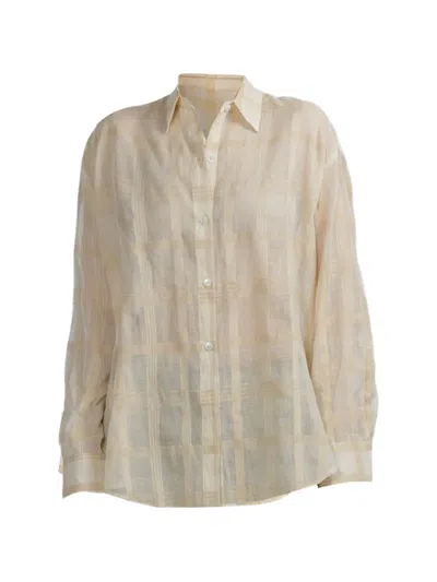 Cissa The Mr Big Checked Shirt In Neutral
