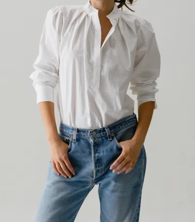 Cissa The Puff Shirt In White
