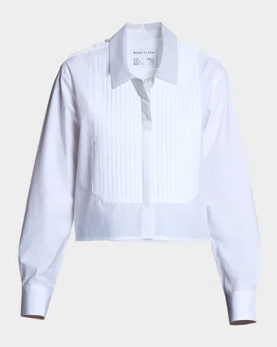 Cissa The Tuxedo Shirt In Optic White
