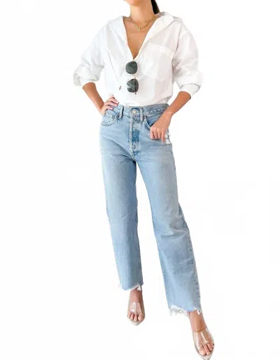 Cissa The Shorty Shirt In Bonbon Stripe In White