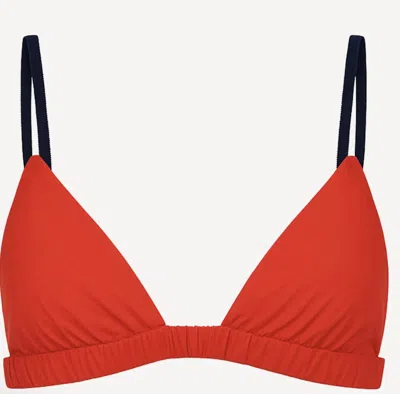 Cissa Women's Cotton Bralette In Red Rose