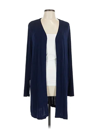 Pre-owned Citiknits Cardigan Sweater In Blue