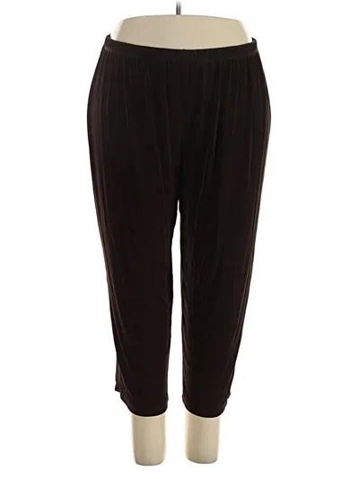 Pre-owned Citiknits Casual Pants In Black