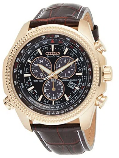 Pre-owned Citizen - Bl5403-03x - Perpetual Calendar Chronograph Eco-drive Men's Watch